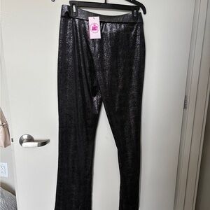 Juicy Couture Black Shimmer Leggings